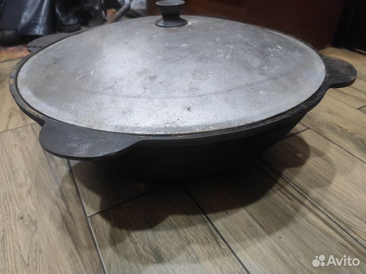 Казан чугунный 12л