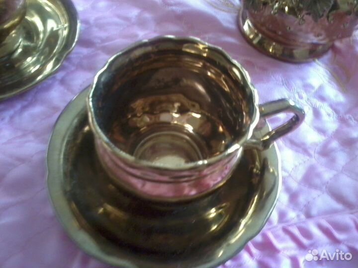 Сервиз под золото на 5 персон