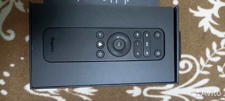 Пульт и коробка приставки Яндекс(на запчасти)