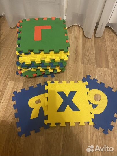 Мягкий коврик пазл