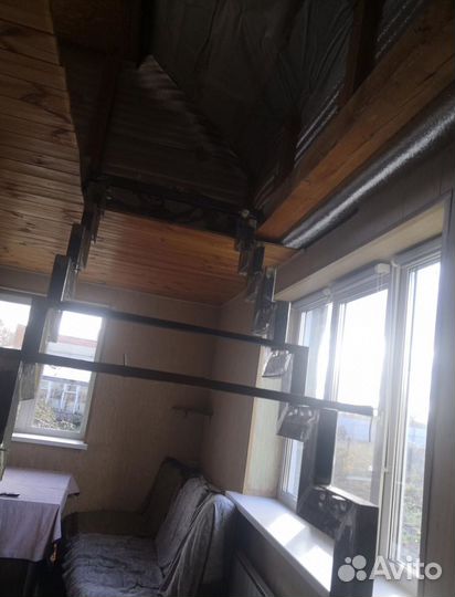 Сварной Каркас Межэтажной Лестницы на Дачу