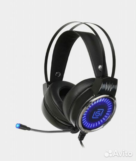 Гарнитура наушники с микрофоном новые oklick