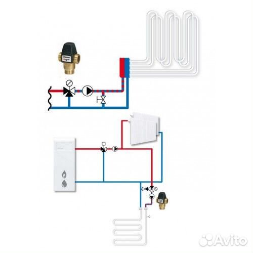 Cмесительный клапан 1