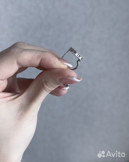 Серьги клевер ван клиф