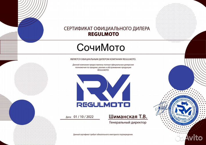 Regulmoto element 300cm3 EFI В наличии Оф.дилер