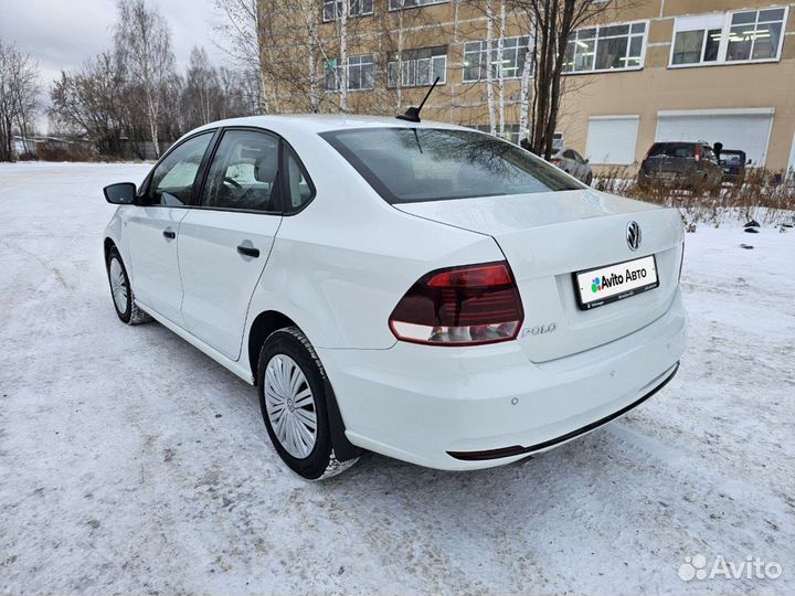 Volkswagen Polo 1.6 AT, 2019, 242 000 км