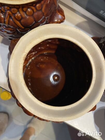 Горшок керамический 6 шт