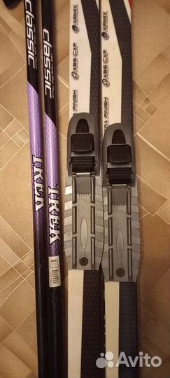 Беговые лыжи и ботинки