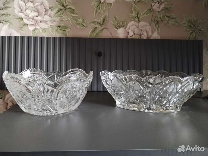 Хрустальные фужеры бокалы СССР