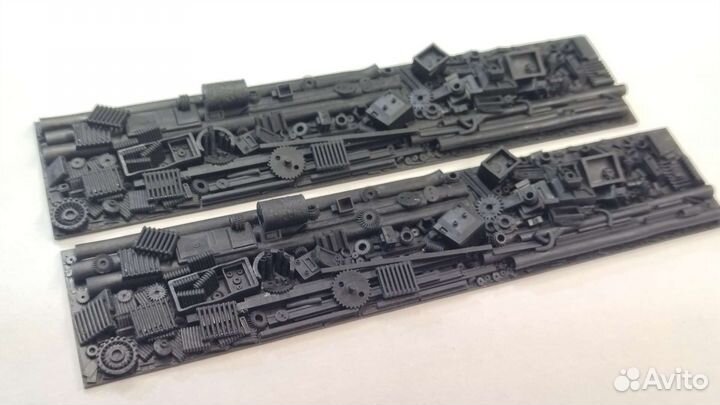 Вагон 1:87 имитация груза