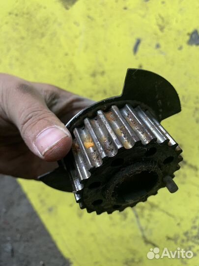 Шестерня коленвала грм лансер 9 1.6