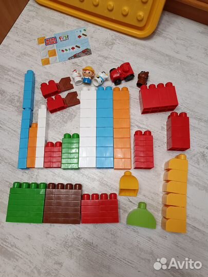 Конструктор Mega Bloks 95 деталей Большая Ферма