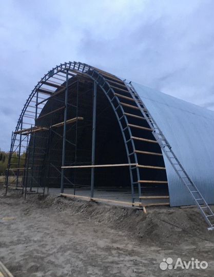 Арочный ангар