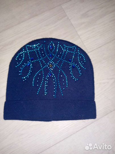 Шапка и шарф женский