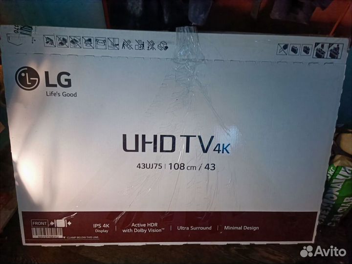 Телевизор LG 43UJ750B
