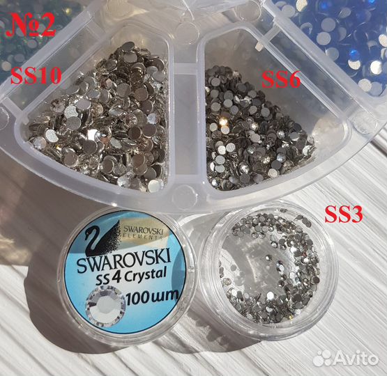 Стартовый набор для маникюра. Стразы для ногтей