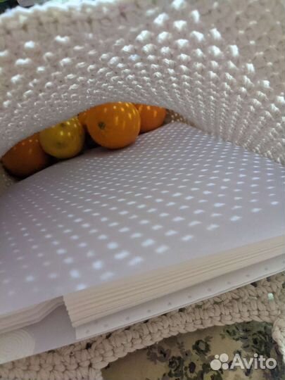 Cумка-шопер ручной работы хлопковая