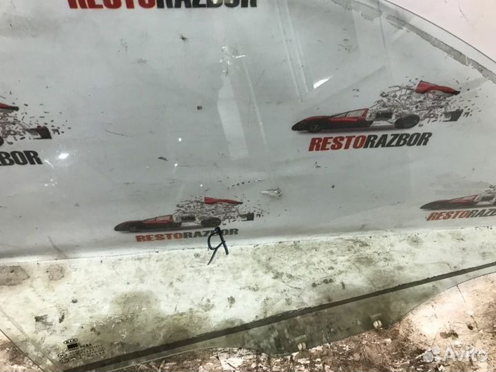 Стекло двери переднее правое Kia Spectra седан S6D