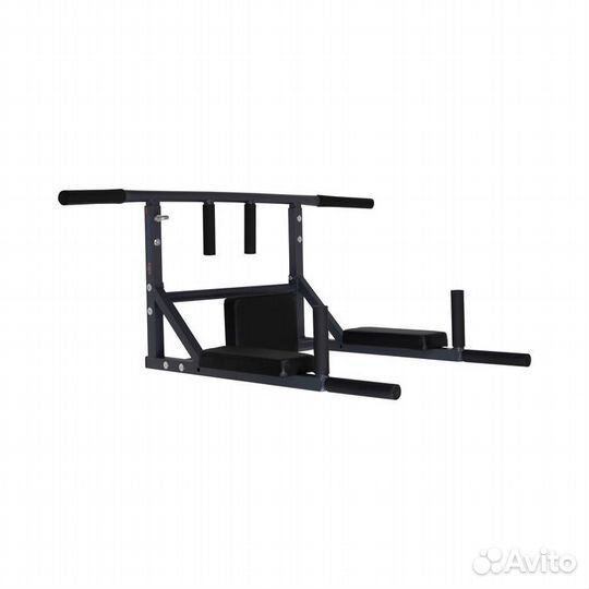 Турник-брусья-пресс 3в1, цвет графит