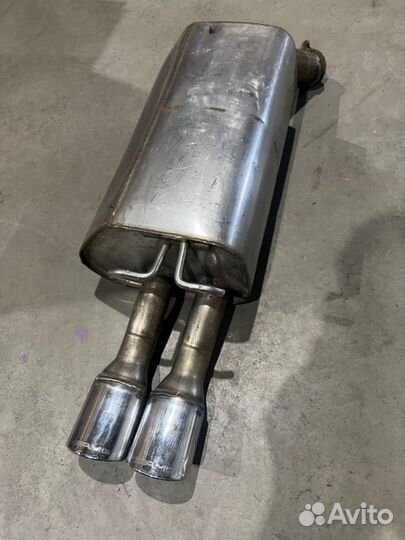 Глушитель AMG задний Mercedes-Benz E-Class W210