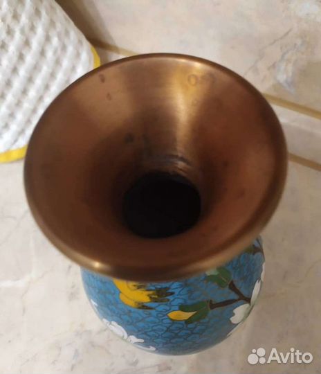 Ваза китайская клуазоне