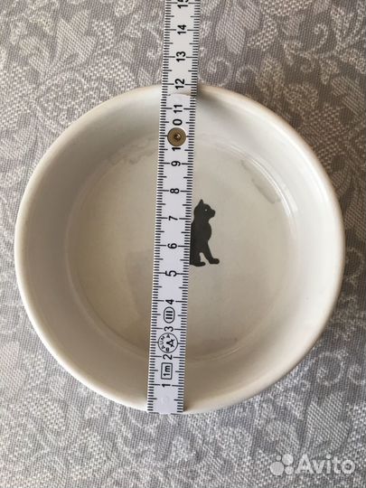 Миска для животных, керамическая