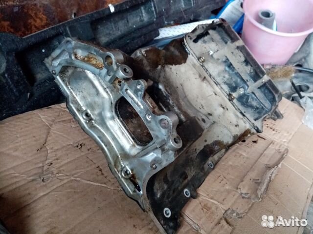 Поддон двигателя митсубиси