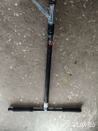 Трюковой самокат стрит tech team excalibur (хром)