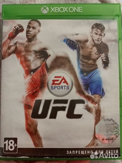 Диск UFC для xbox one