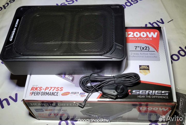 Сабвуфер активный корпусной 1200W