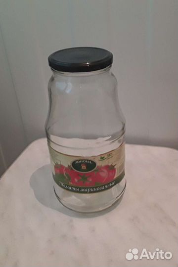 Банки винтовые 3 и 1,8 литра