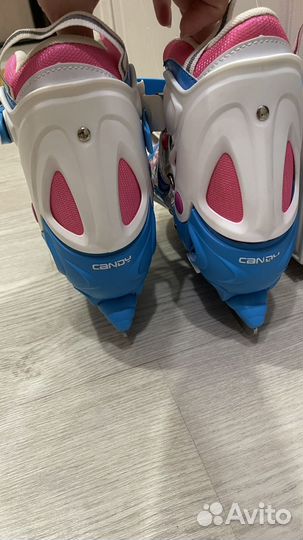 Коньки детские раздвижные