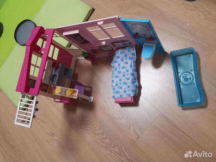 Складной дом кукольный для Barbie