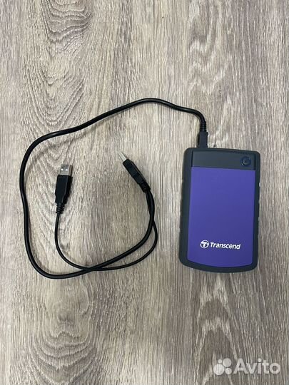 Переносной внешний жёсткий диск Transcend 500 gb