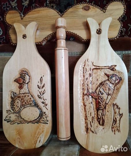 Наборы кухонные, дерево