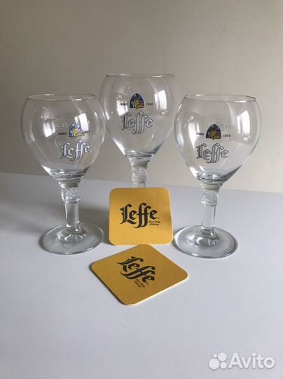 Пивные бокалы leffe 0,33