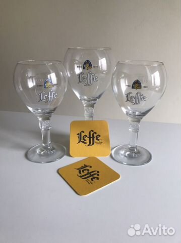 Пивные бокалы leffe 0,33 купить в Москве | Хобби и отдых | Авито