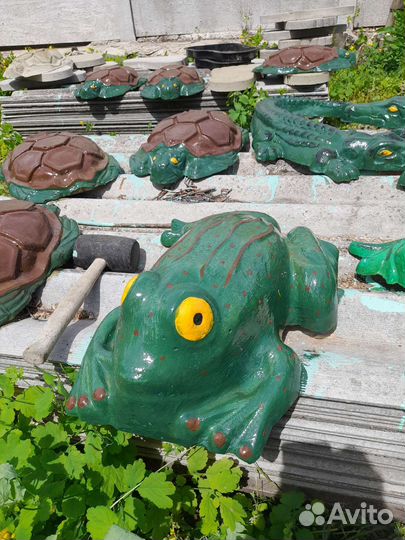 Садовые фигурки из бетона