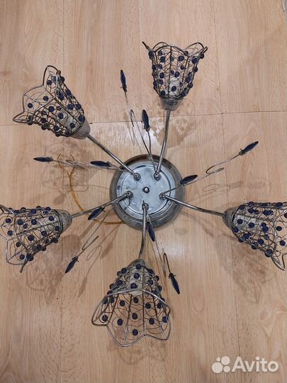 Люстра 5-рожковая