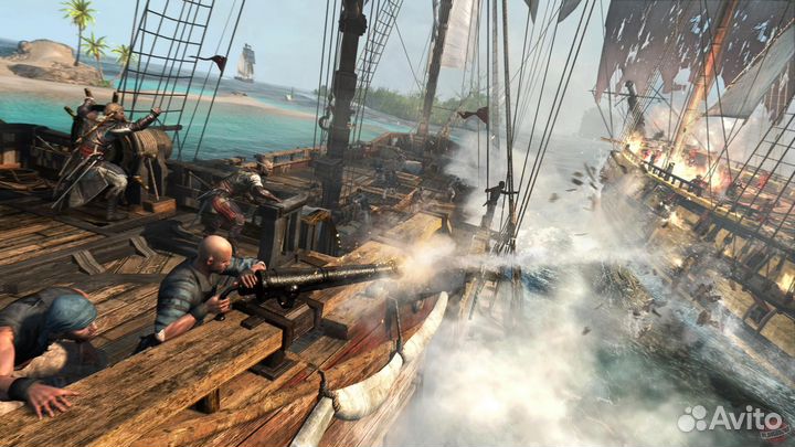 Диск Assassin's Creed IV Черный флаг PS4