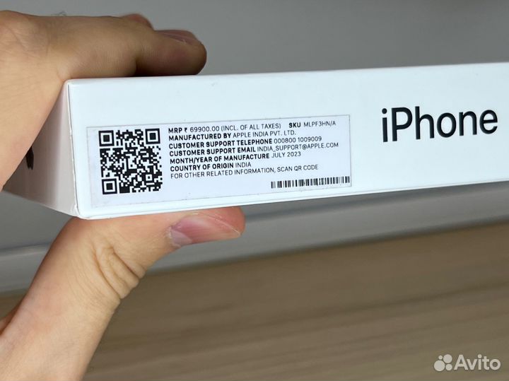Новый iPhone 13 128 GB Midnight черный запечатаный