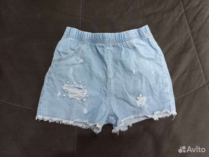 Джинсовые шорты для девочки