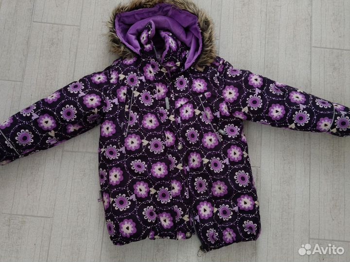 Куртка зимняя для девочки 134