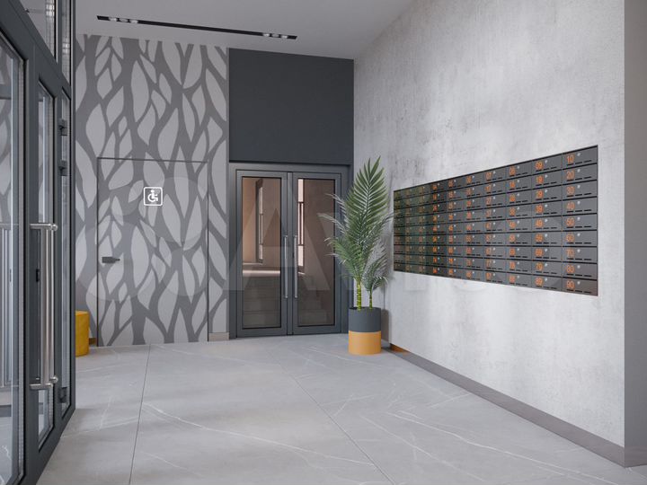 2-к. апартаменты, 38,7 м², 6/15 эт.