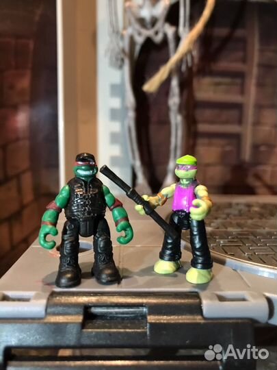 Микро Раф и мини Донателло в стиле отдых Город