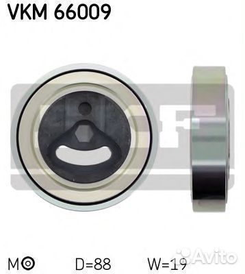 Натяжной ролик VKM66009 SKF