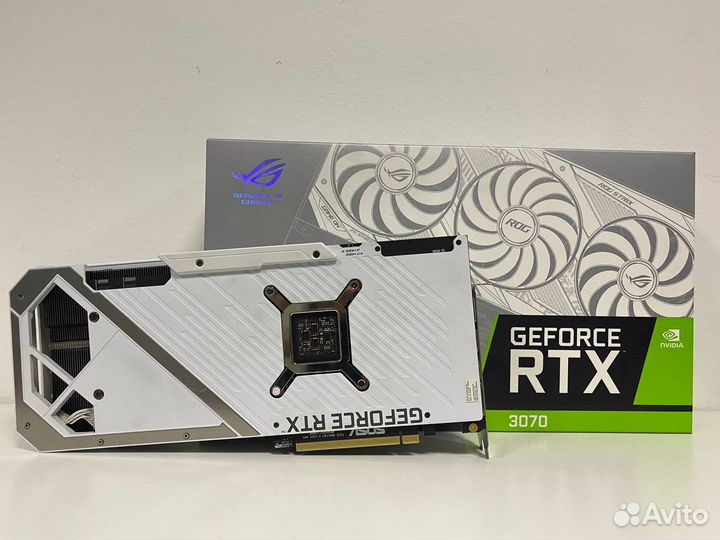 GeForce RTX3070 asus ROG strix 8Gb OC White