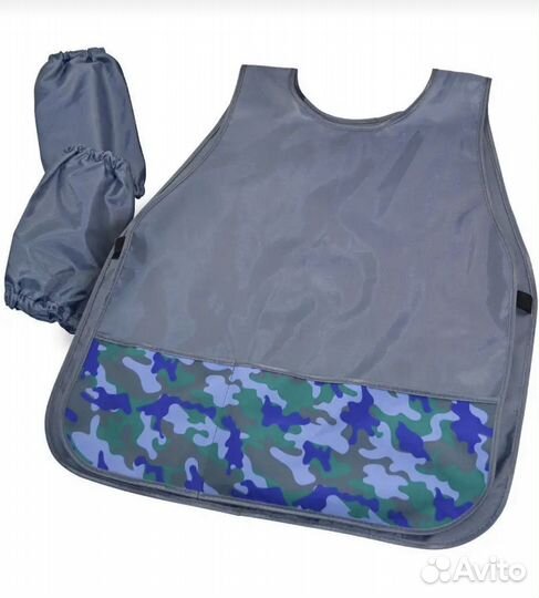 Фартук-накидка и нарукавники р-р 5-10 лет