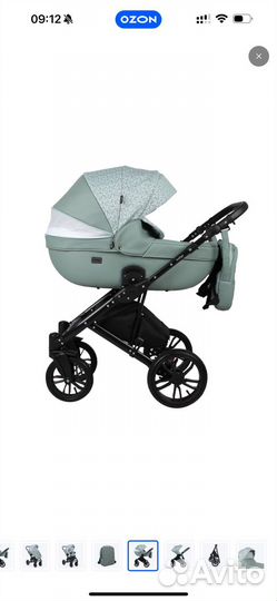 Коляска 2 в 1 Indigo Mio