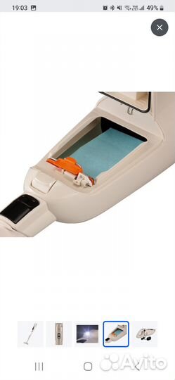 Аккумуляторный пылесос makita